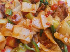 炒面片-巴依老爷新疆美食(望京小街店)