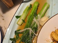 油淋脆菜心-绿茶餐厅(深圳龙华天虹购物中心店)