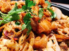 干锅牛蛙-渝蛙馆(新百店)