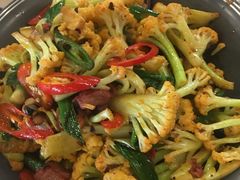 干锅有机花菜-巴依老爷新疆美食(马驹桥店)
