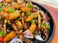 铁板鱿鱼-八张桌子(老店)