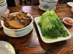 白灼生菜-黄祥华养生堂·炖汤·营养蒸饭(岭南天地店)