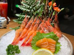 甜虾刺身-蟹将军·松叶蟹和牛日料放题自助(K11店)