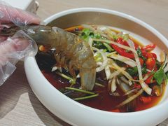 生腌海白虾-日进一片海.生腌海鲜火锅.宵夜烧烤(三里屯总店)