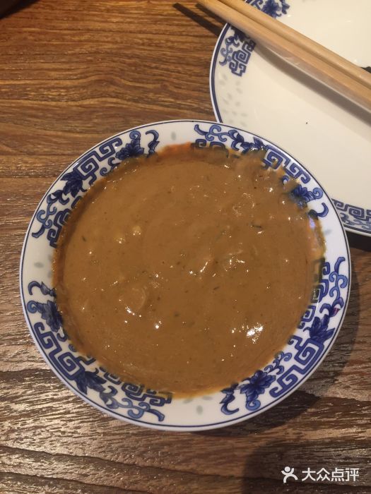 京涮铜锅涮肉(华贸店)京涮秘制麻酱料图片