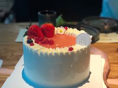 草莓日记水果奶油蛋糕-浮光之丘MontCake生日蛋糕(花牌坊店)