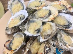 炭烧蒜蓉生蚝-贞姨美食·老字号海鲜大排档