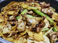招牌干锅牛蛙五香味-蛙蛙叫干锅年代(簋街总店)