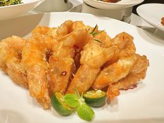 蜜汁酥皮虾-四季民福烤鸭店(王府井灯市口店)