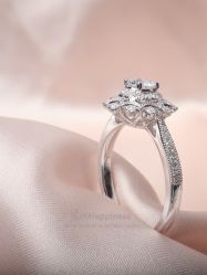 -JKHappiness培育钻石钻戒婚戒定制(天河国贸店)