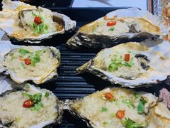 扇贝-夜半不二海鲜炭烤(文汇巷店)