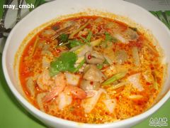 冬阴功汤米粉-香蕉叶餐厅(是隆店)