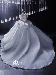 点击看大图 -艾拉·女王婚纱礼服馆