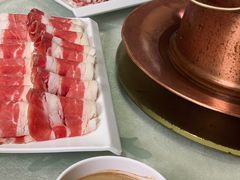 传统手切鲜羊上脑-东来顺饭庄(天坛店)