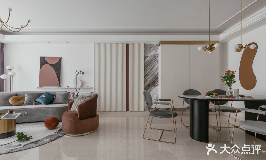 112平精装房变形记“法式现代的小时光”