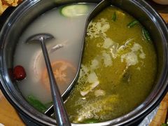 鸳鸯锅-风情丽江斑鱼火锅(孙家沟西南路80号店)