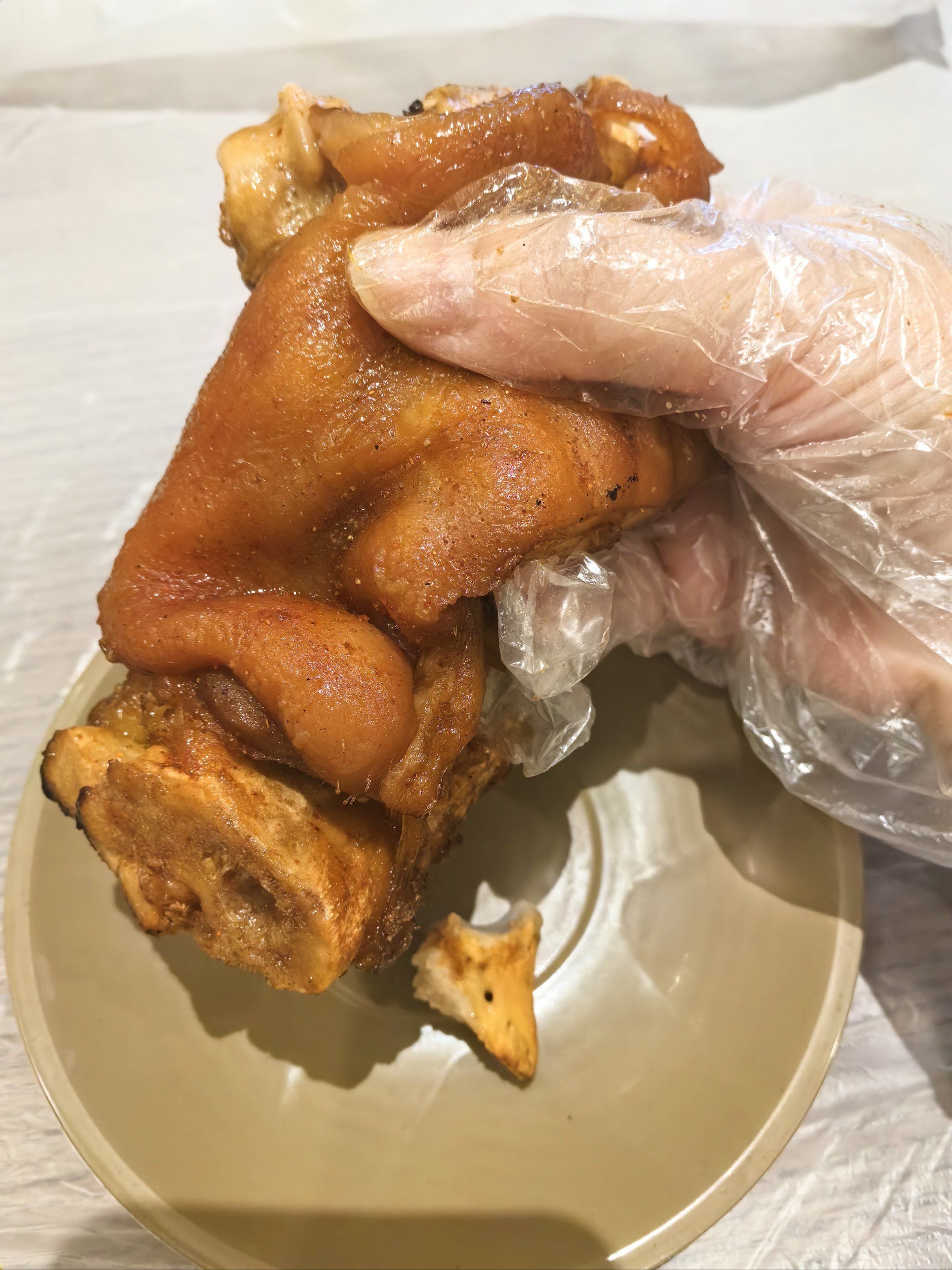 好久没有吃这么好吃的猪蹄啦!