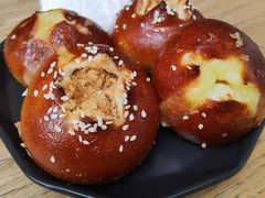 海苔肉松碱水球-怪 kafe.