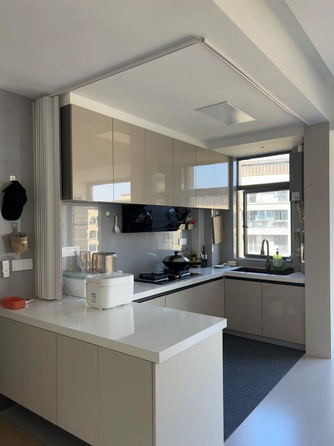 天呐!真的好喜欢我家的开放式厨房