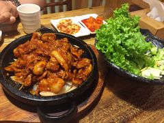 辣炒五花肉-百年石锅饭·朝鲜族传统民餐