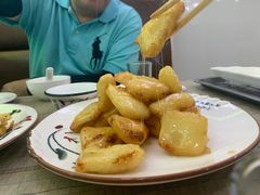 拔丝奶豆腐-老舅老蒙肉饼非遗店(一店)