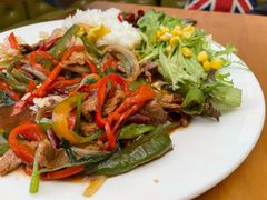 尖椒辣牛肉-爱上层楼咖啡馆(为公桥店)