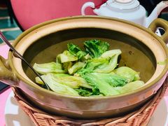 虾酱啫啫唐生菜-誉八仙酒楼(静安大悦城店)