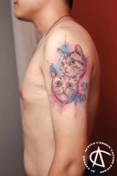 情侣-AC TATTOO 纹身