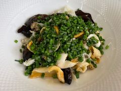青青嫩韭灼鲍鱼片-阿里元老宋海鲜大排档(明发店)