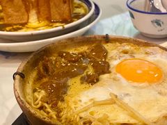 怀旧堡仔沙嗲牛肉蛋出前一丁-万喜记冰室(大学路店)
