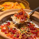 在广州，在长隆，这家啫煲好吃！！