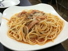 茄汁培根意面-蘑菇餐厅(马台街店)