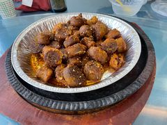 烤羊肠-老白驼退骨特色美食