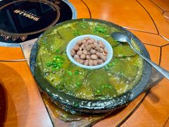 铁板野菜豆腐-农厨好味·温泉鹅·农家菜