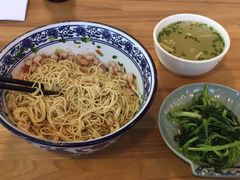 三虾面（一年前）-朱洪元苏式面馆(绿宝广场店)