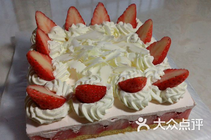 维罗娜欧式方形蛋糕卡百利图片 - 第1张