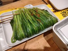 烤韭菜-木屋烧烤(岗顶二店)