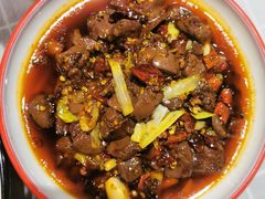 爆炒麻辣鸡血-华仔龙虾(永乐路总店)