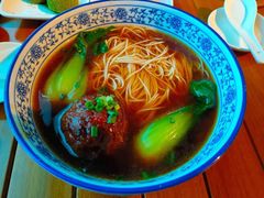 梅干菜蛋黄狮子头面-无锡苏宁银河国际酒店-麺餐厅