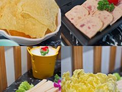 农家炸豆皮-鲜货俚·现切牛肉·野生菌原生态火锅(西城永捷生活广场店)