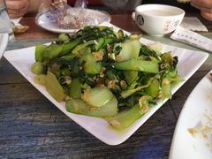虾皮油菜-姥姥家大缸烧烤(台东店)