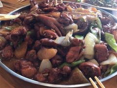 新疆大盘鸡-舜玉老孙家鲜炒大盘鸡(土屋路店)