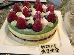 -36抹茶·千层与鲜果茶(欢乐海岸店)