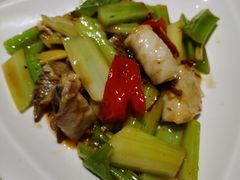 XO酱西芹炒斑球-衡山汇·高级粤菜(霄云路店)