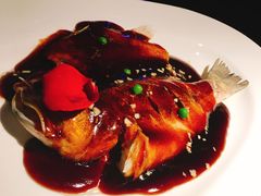 西湖醋鱼-绿茶餐厅(光谷世界城步行街店)