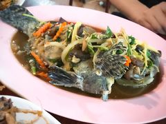 酱油清蒸斑鱼-班赞海鲜市场