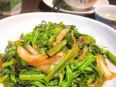 马拉盏炒通菜-大头虾越式风味餐厅(光明广场店)
