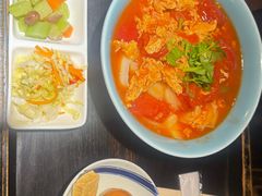 西红柿鸡蛋刀削面-喜晋道面馆(华严寺广场店)