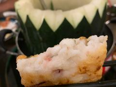 香煎墨鱼饼-尚竹阁冬瓜盅·18年地标美食(平洲店)