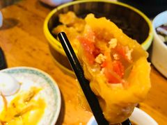 西红柿鸡蛋蒸饺-大清花饺子(山庄店)